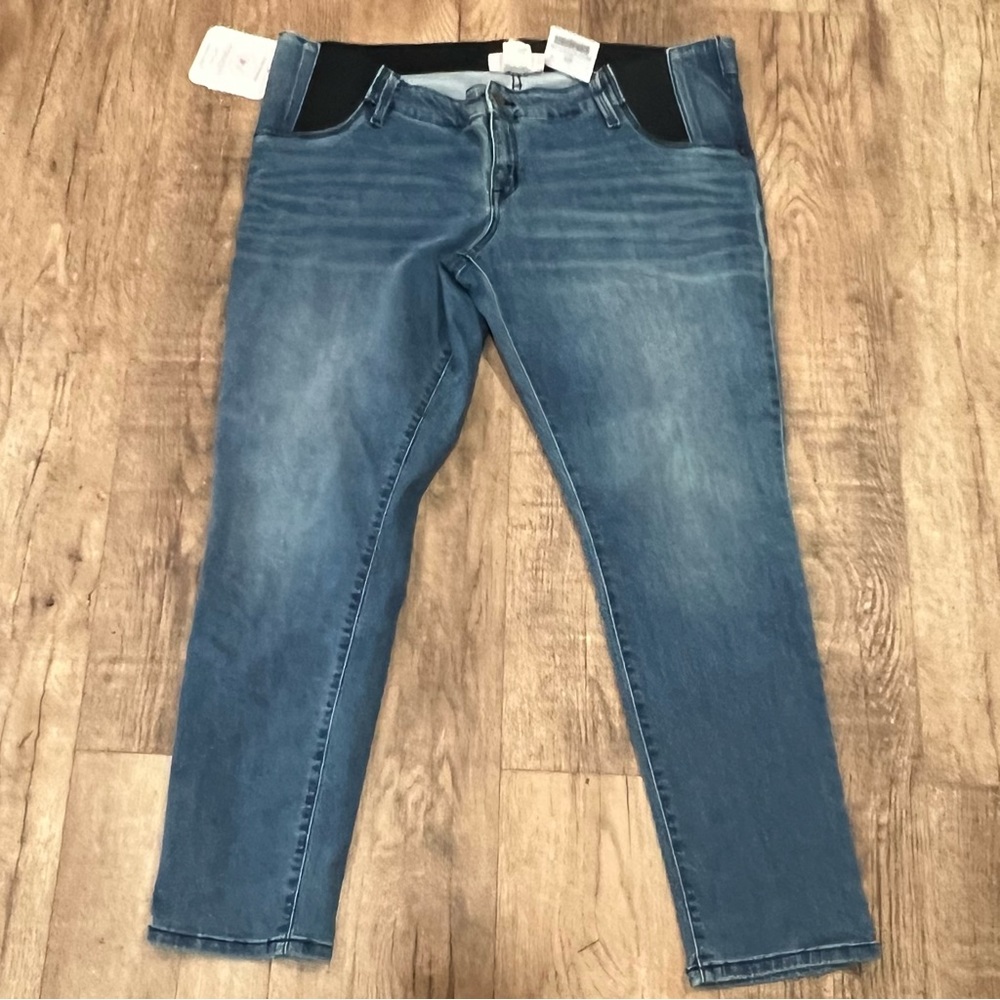 ISABEL MATERNITY | skinny jeans jeggings under belly